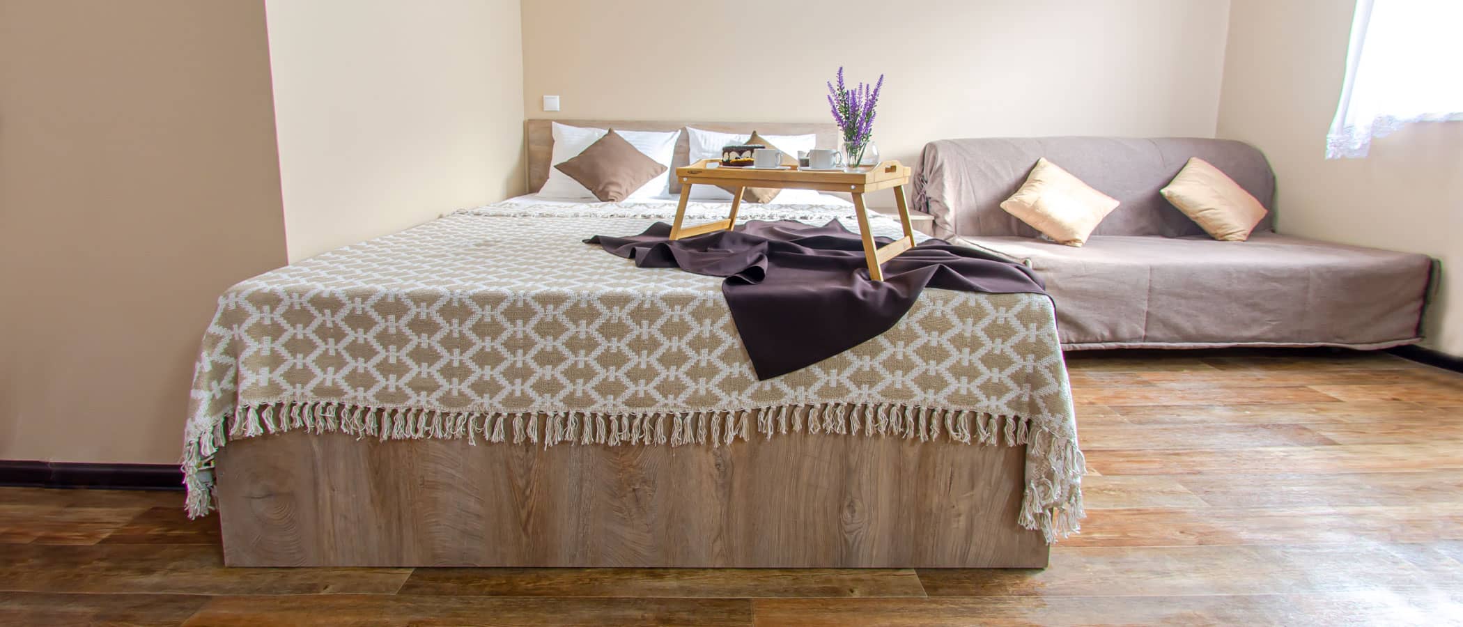 Студио 4-х местная с двумя кроватями