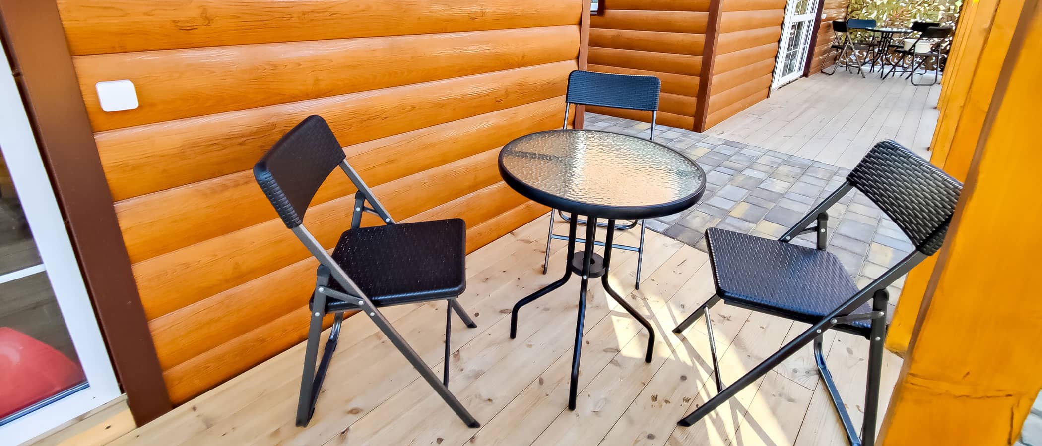 Отдельно стоящий дом до 6-и человек с четырьмя кроватями