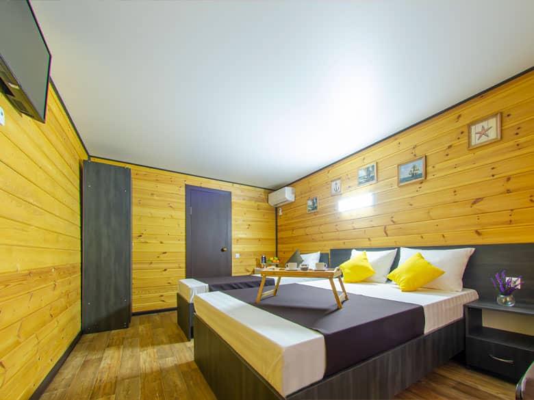 Стандарт 4-х местный с тремя кроватями